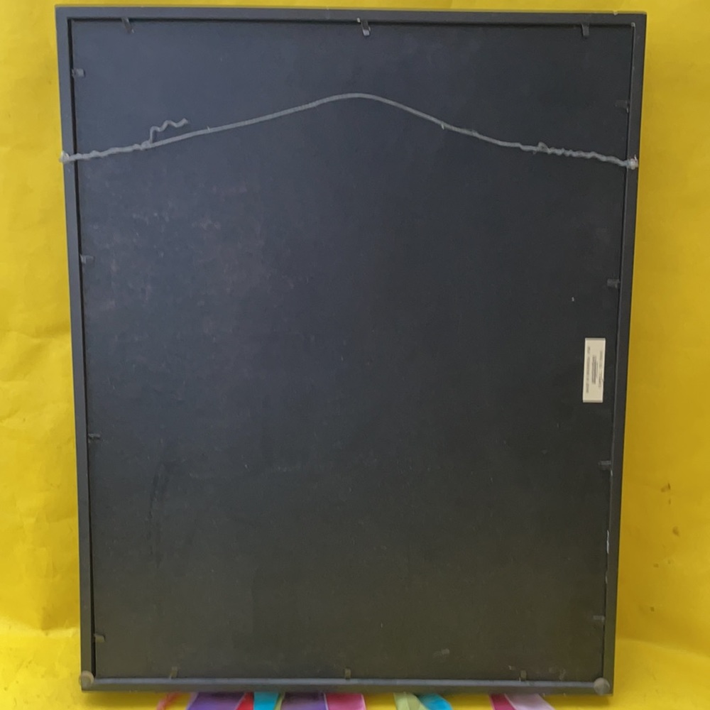 Vintage original art work Mask in frame - Picture 7 of 7